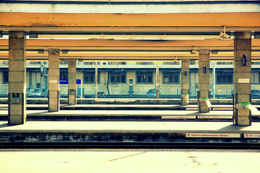 Train Station #1 Photograph by Valentino Visentini