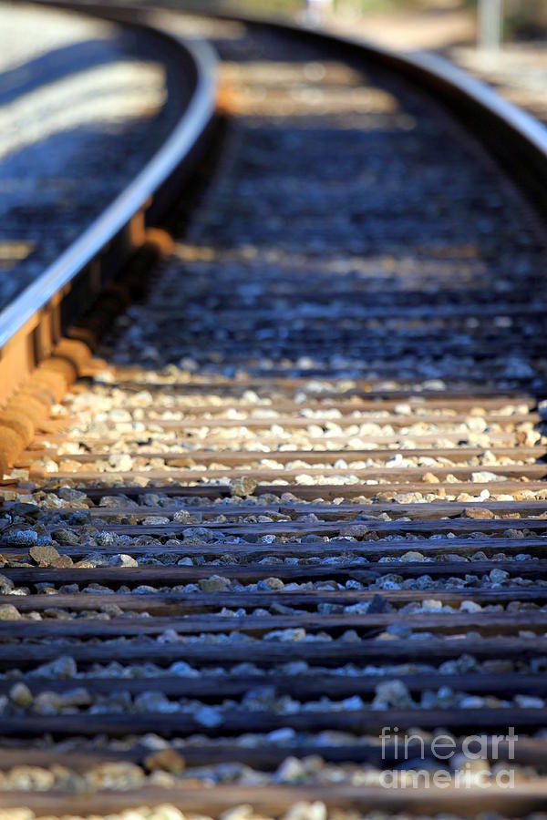 Train Tacks #1 Photograph by Henrik Lehnerer