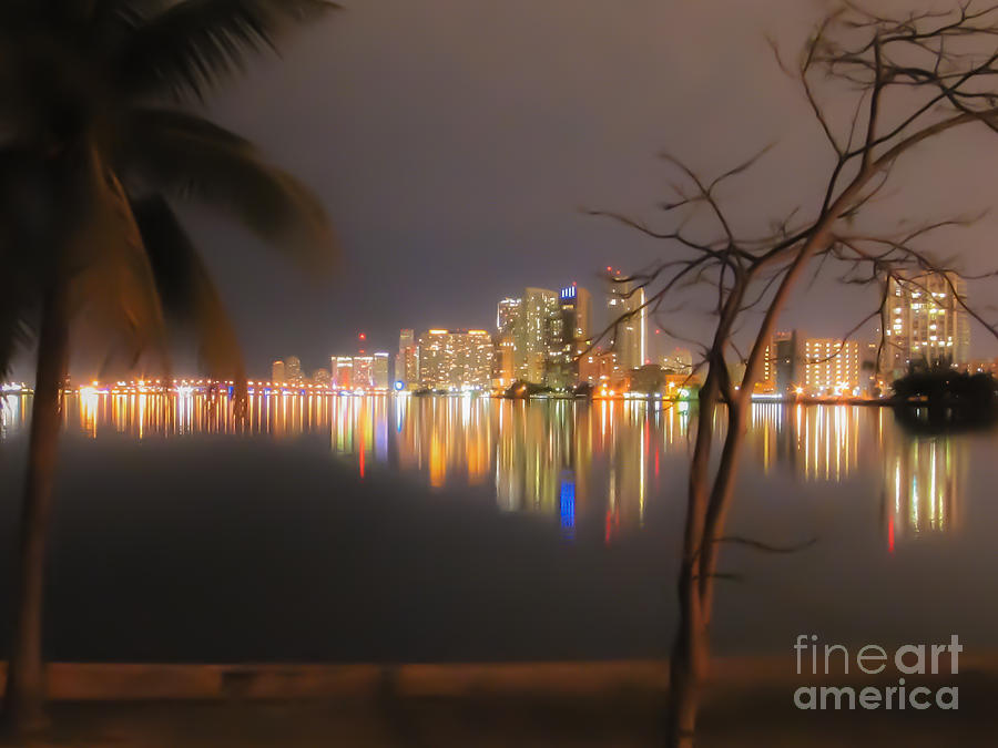 The Painted City Tranquil Night Photograph by Rene Triay FineArt Photos