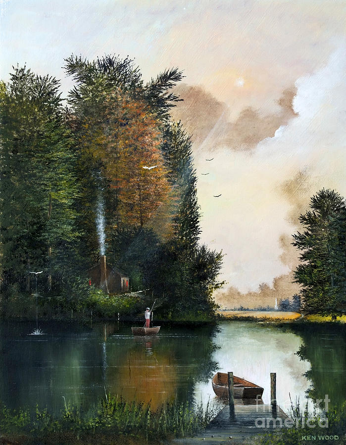 Tranquility Painting by Ken Wood