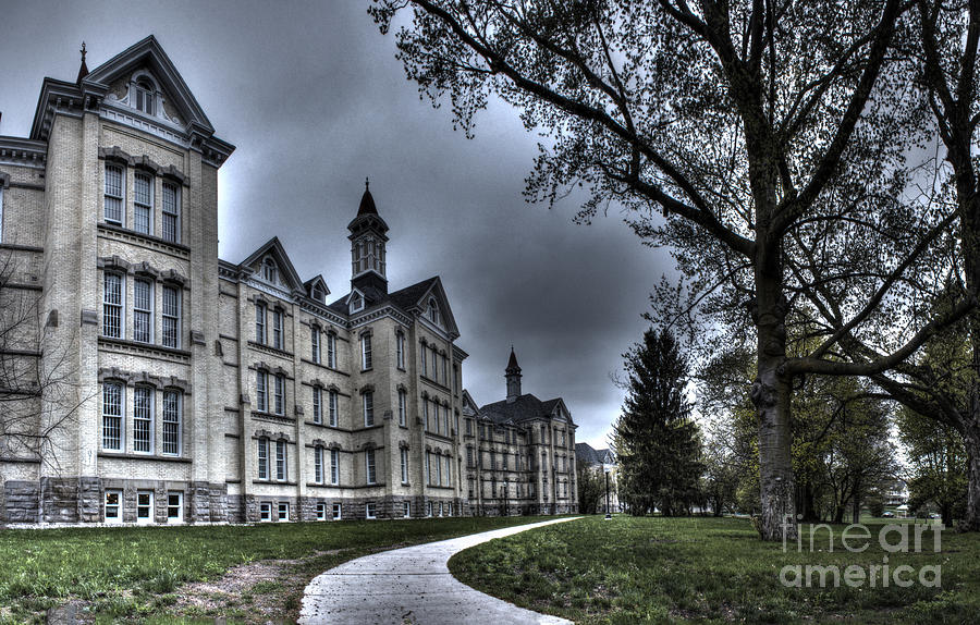 Summer Photograph - Traverse City State Mental Hospital #1 by Twenty Two North Photography