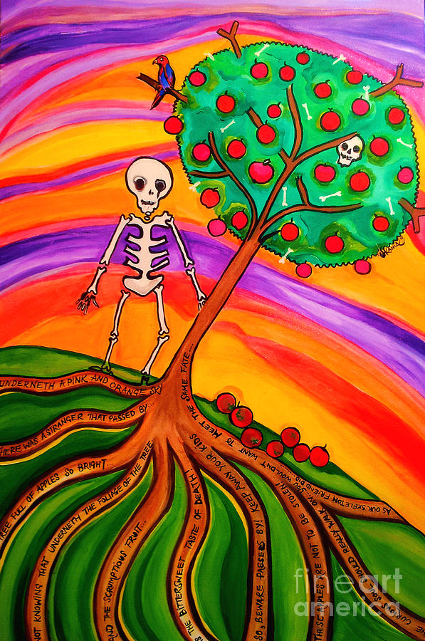Tree of Bones #1 Painting by Jonathan Kania