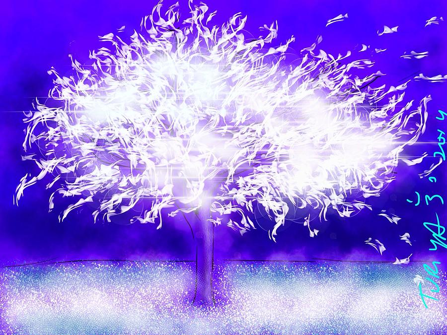 Tree of Light #1 Digital Art by Greg Liotta