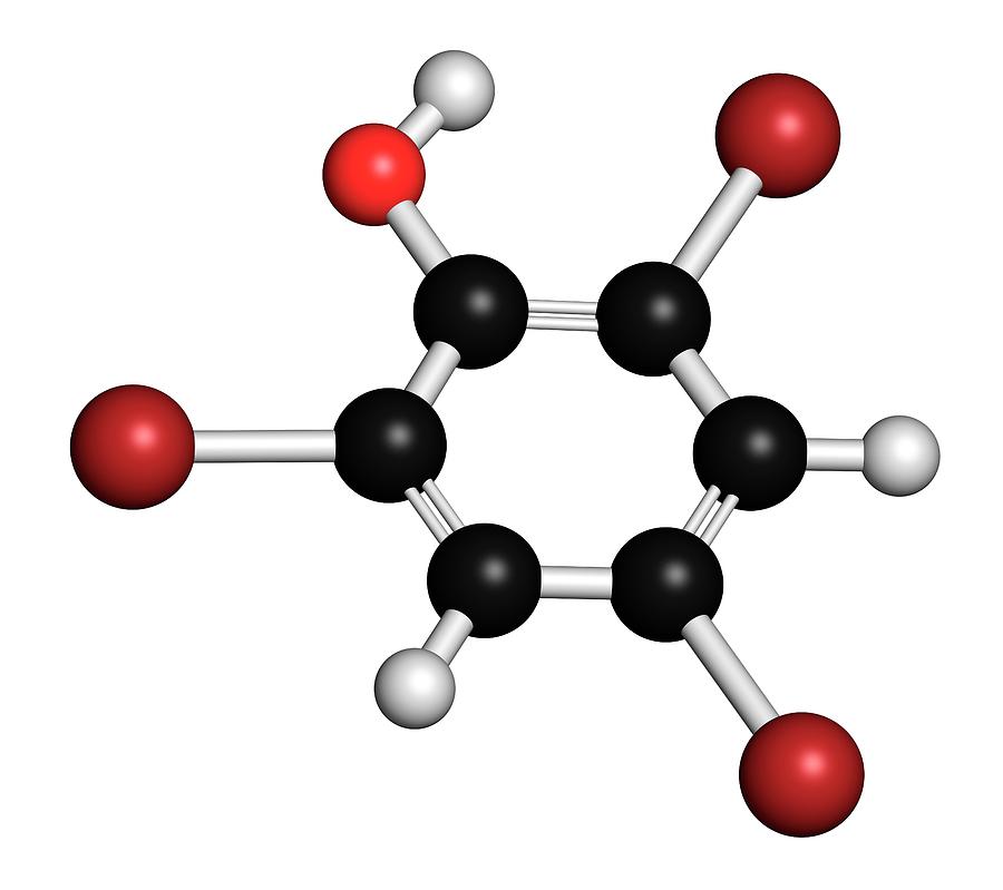 Tribromophenol Molecule Photograph by Molekuul/science Photo Library ...