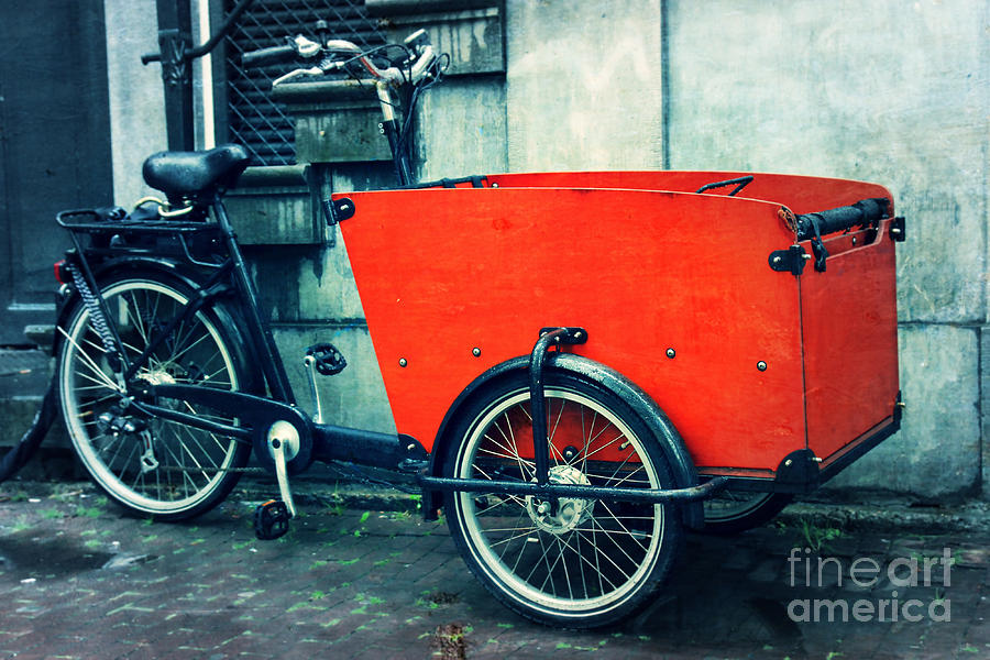 Vintage Photograph - Tricycle #1 by Sophie Vigneault