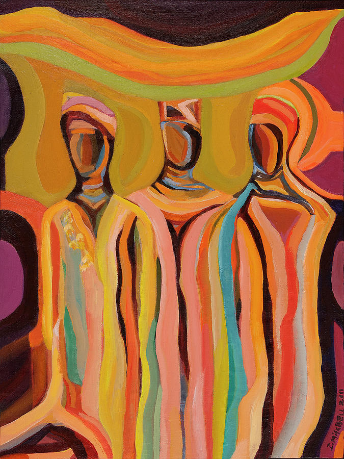 Trio #1 Painting by Ida Mitchell