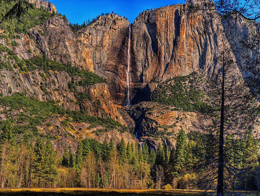 Yosemite National Park Photograph - Triple Falls #2 by Stephen Campbell