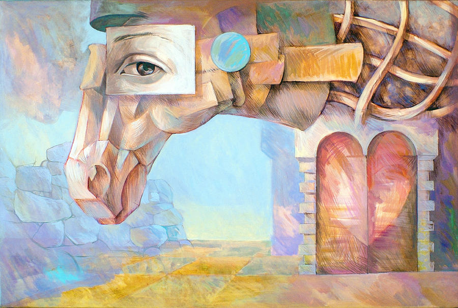 Trojan Horse Painting by Filip Mihail