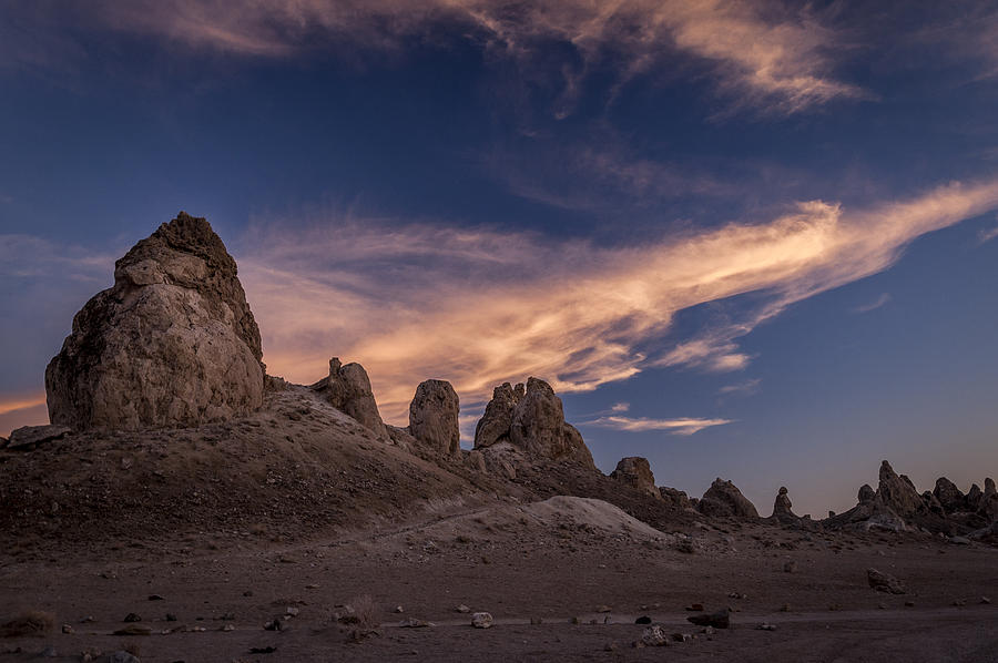 Trona Pinnacles Sunset #3 Photograph by Cat Connor