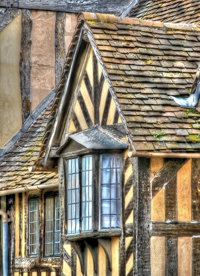 Tudor Style Buildings #1 Photograph by Sue Leonard