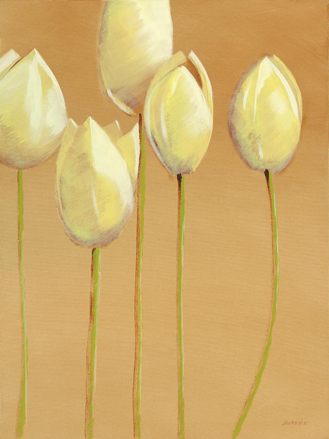 Tulips are People Too Painting by Jerome Lawrence