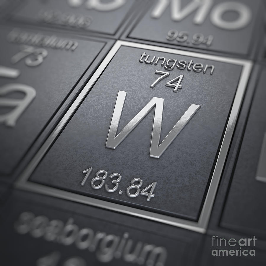 Tungsten Chemical Element #1 Photograph by Science Picture Co