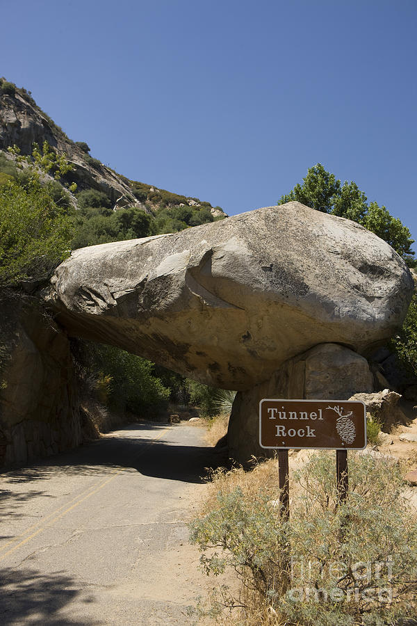 Tunnel Rock Sequoia National Park Photograph by Jason O Watson - Fine ...