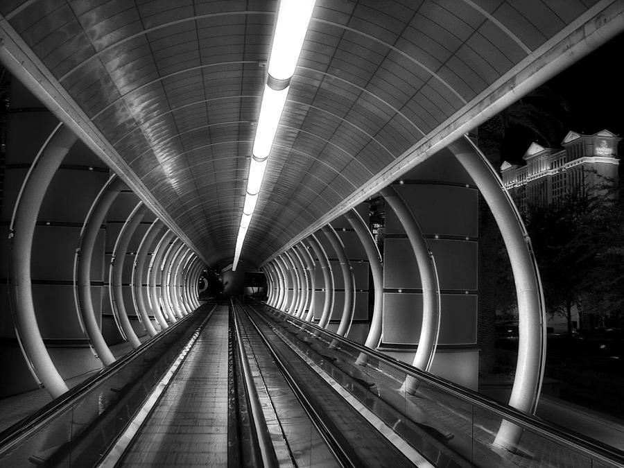 Black And White Photograph - Tunnel Vision #2 by Robert McCubbin