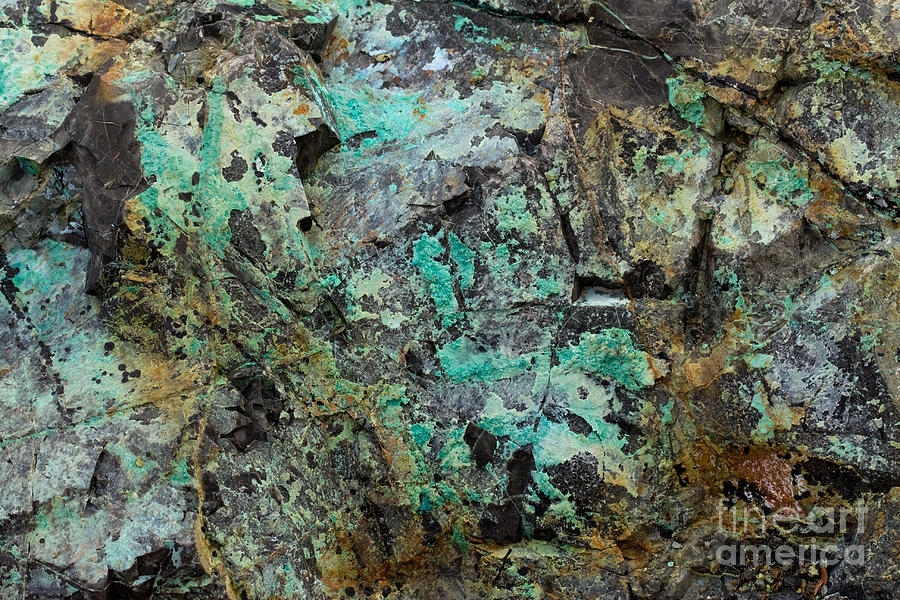 Turquoise Abstract #1 Photograph by Chris Scroggins