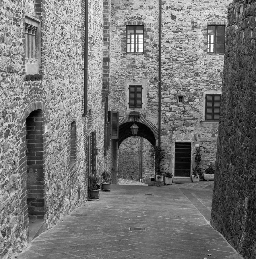 Tuscan Hill Town #1 Photograph by Carl Amoth