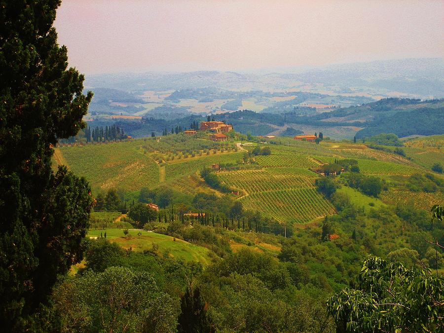 Tuscan Landscape #1 Photograph by Dany Lison