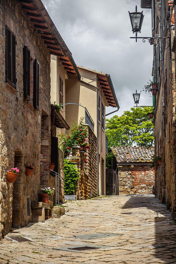 Tuscan Village, Italy #1 Photograph by Focusstock