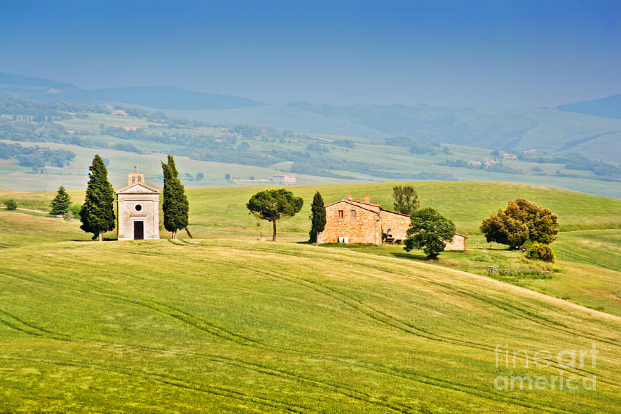Madonna Photograph - Tuscany by JR Photography