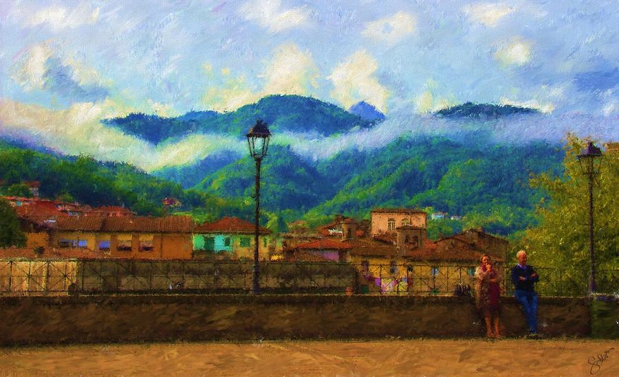 Tuscany #1 Digital Art by Mary Stigliano