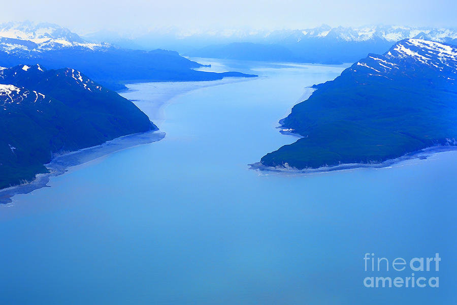 Lake Clark National Park Photograph - Tuxedni Bay and Chisik Island #1 by Thomas R Fletcher