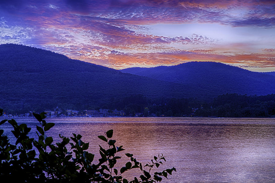 Twilight on Lake George Photograph by Kate Hannon