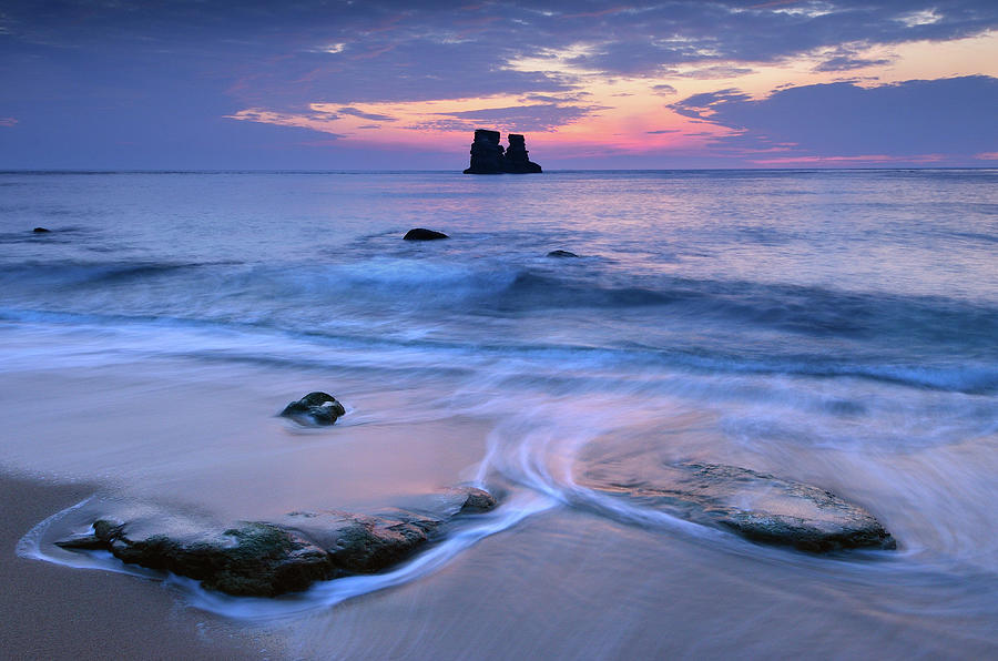 Twin Candlesticks Islets At Dawn #1 Photograph by Maxchu