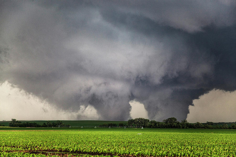 Twin Tornados Photograph by Roger Hill | Pixels