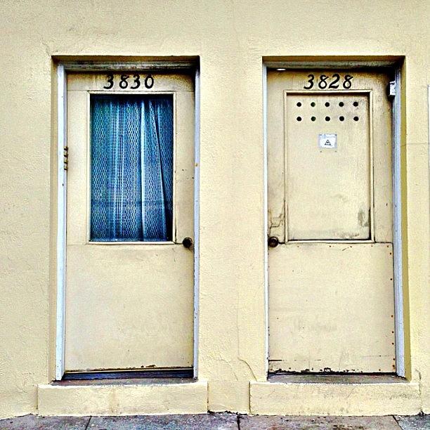 Two Doors #1 Photograph by Julie Gebhardt