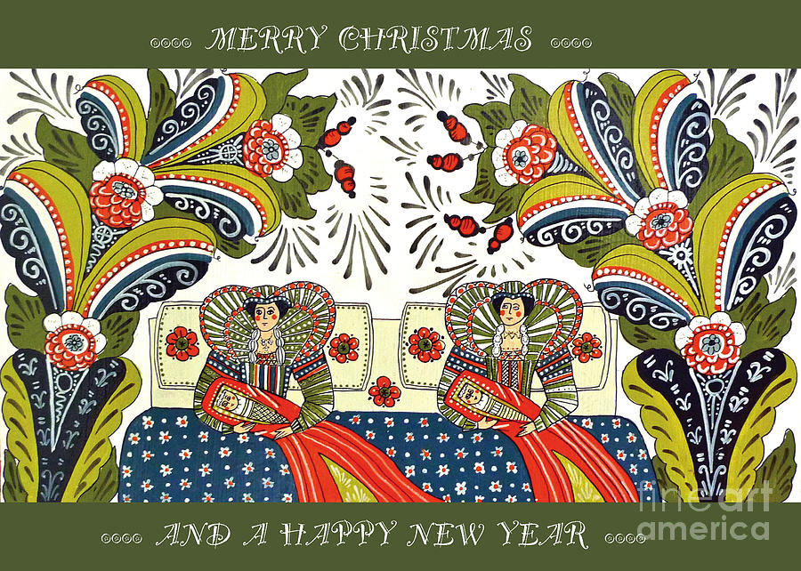 Two Sisters Mixed Media by Leif Sodergren Two Sisters Mixed Media by Leif Sodergren