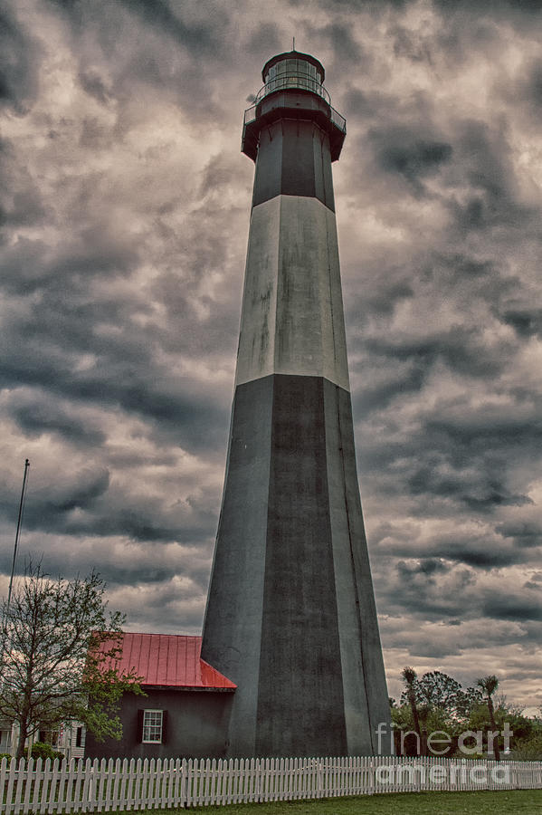 Lighthouse Photograph - Tybee Island Lighthouse #1 by Carrie Cranwill