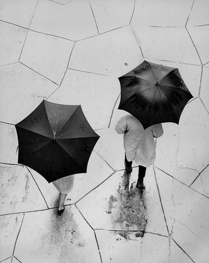 Umbrellas  #1 Photograph by Ed Meredith