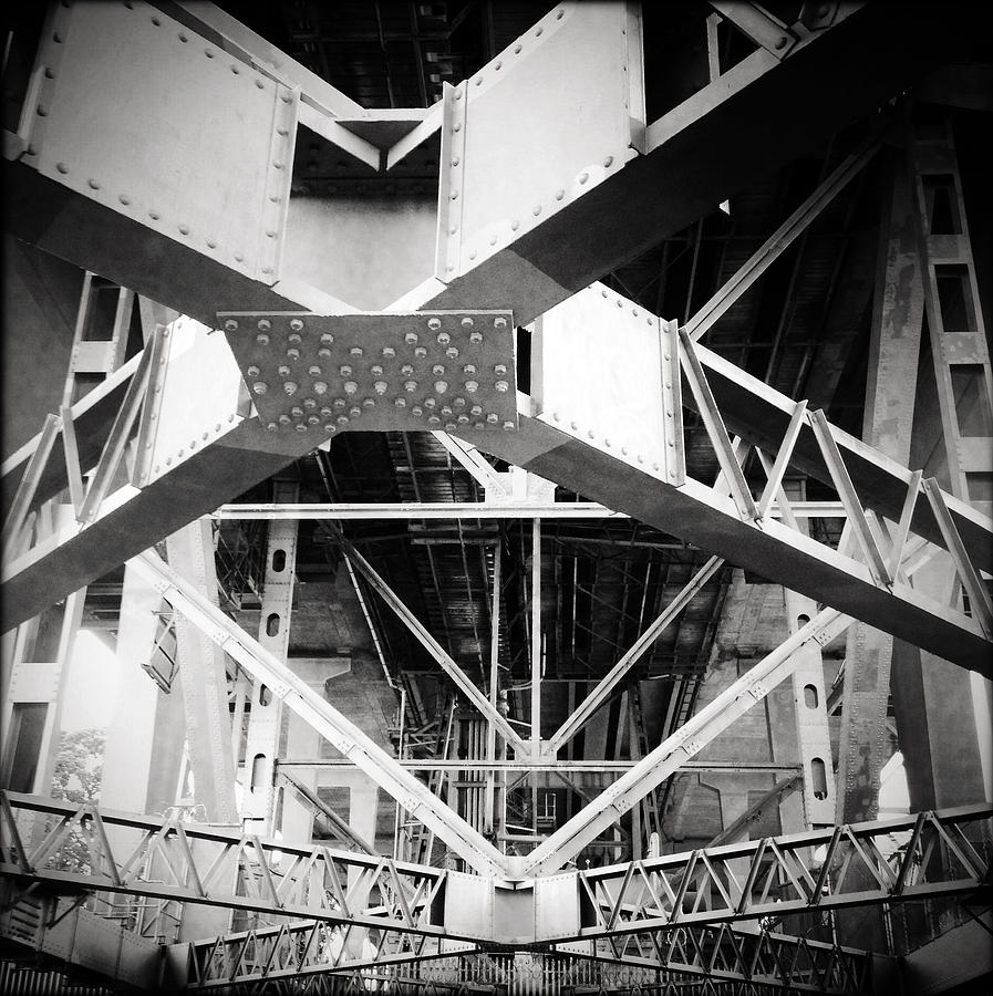 Under the bridge #1 Photograph by Les Cunliffe