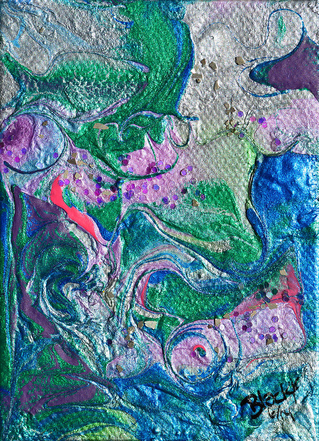 Under The Sea #2 Painting by Donna Blackhall