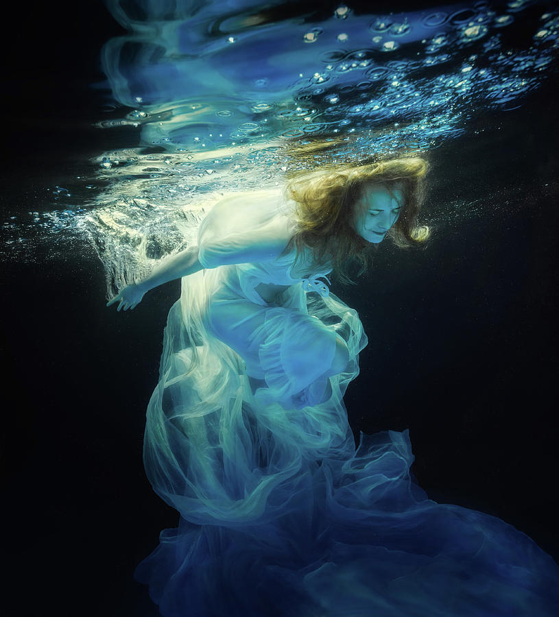 Underwater Photograph - Underwater Space by Dmitry Laudin