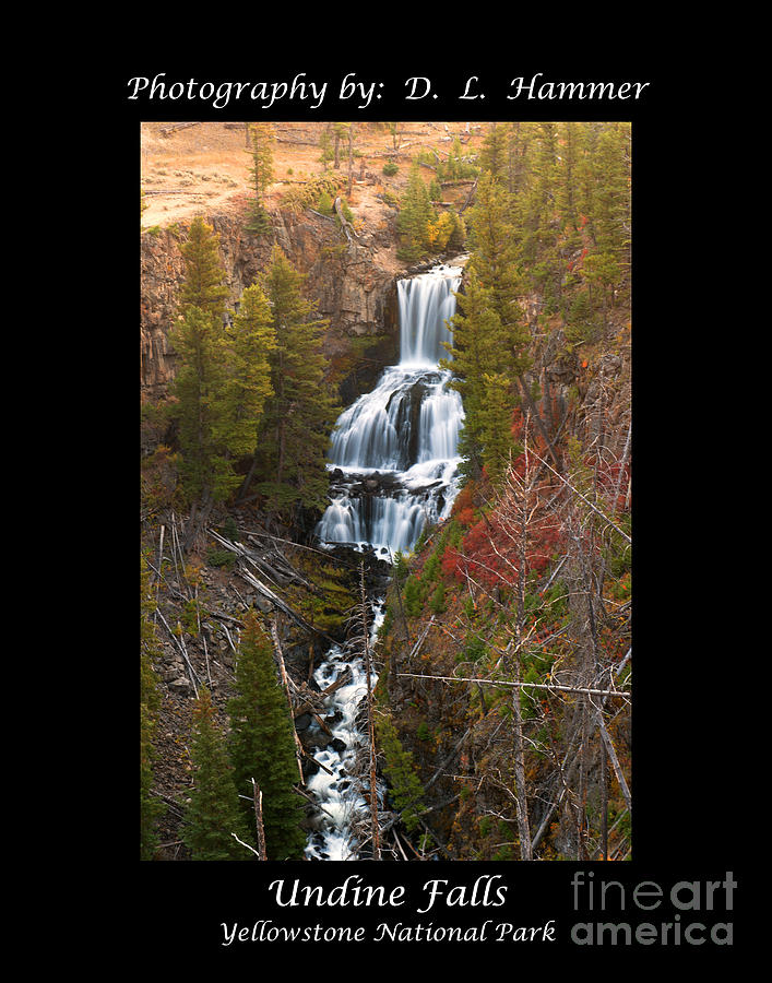 Undine Falls #1 Photograph by Dennis Hammer