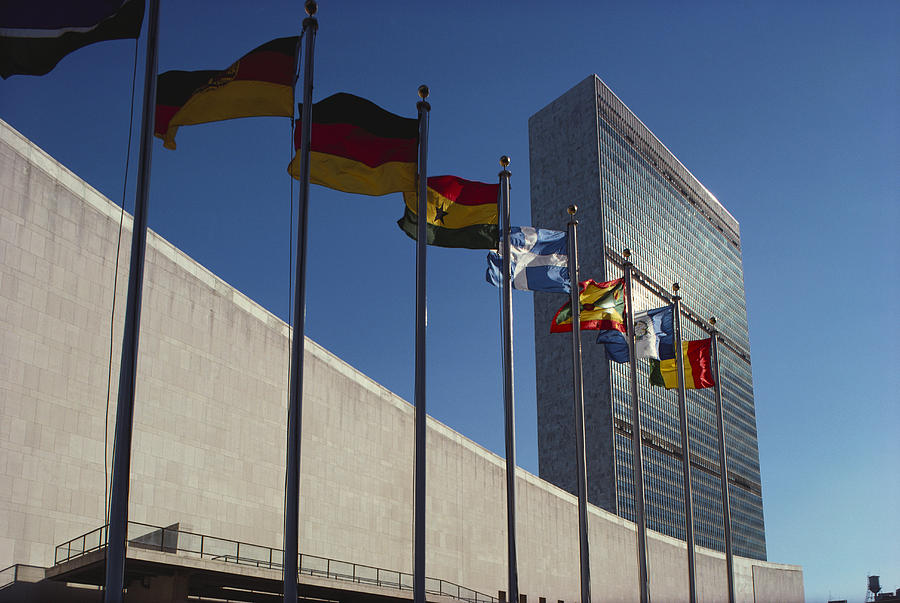 United Nations Headquarters #1 Photograph by George Holton