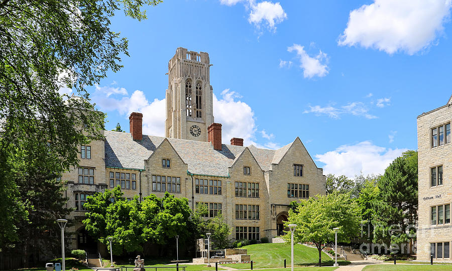 University Hall-University Of Toledo 1588 Photograph By Jack Schultz ...