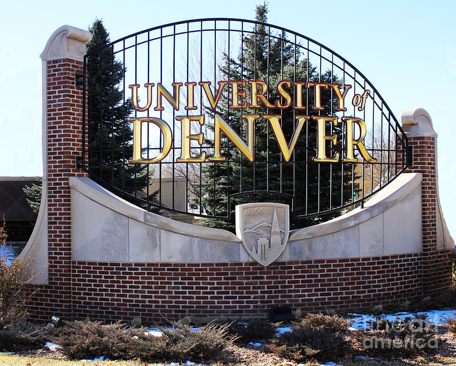 University Of Denver #1 Photograph by Steven Parker