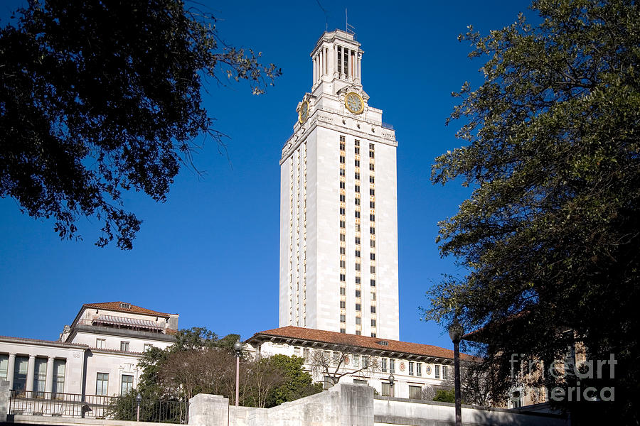 Austin Photograph - University of Texas at Austin #1 by Bill Cobb