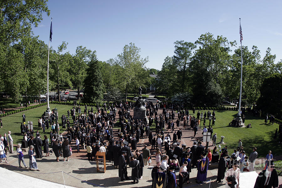 University of Virginia Graduation Photograph by Jason O Watson Fine