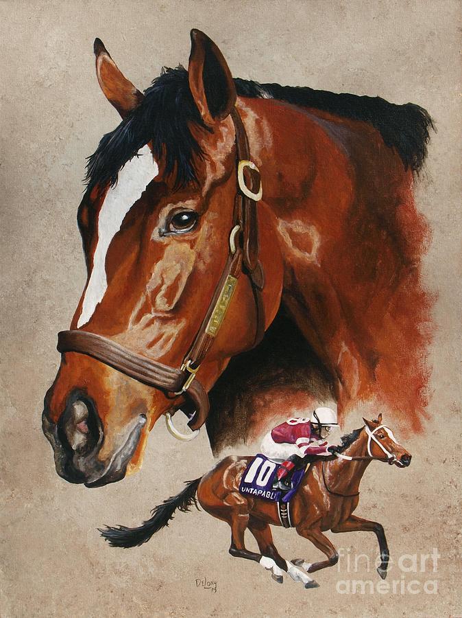 Untapable #1 Painting by Pat DeLong