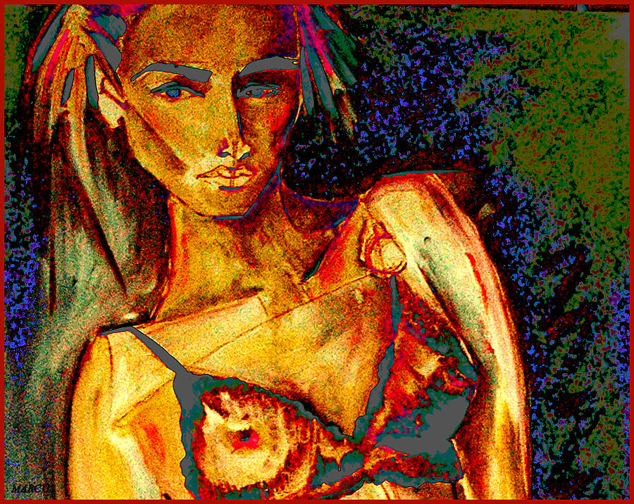 Untitled 1 Painting by Leslie Marcus Untitled 1 Painting by Leslie Marcus