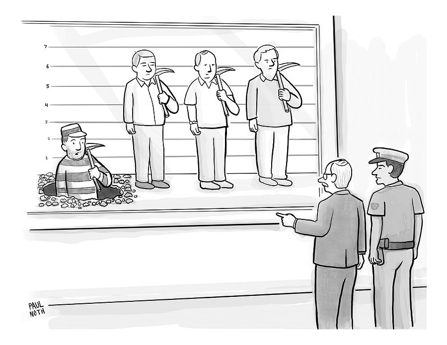 New Yorker March 6th, 2017 Drawing by Paul Noth