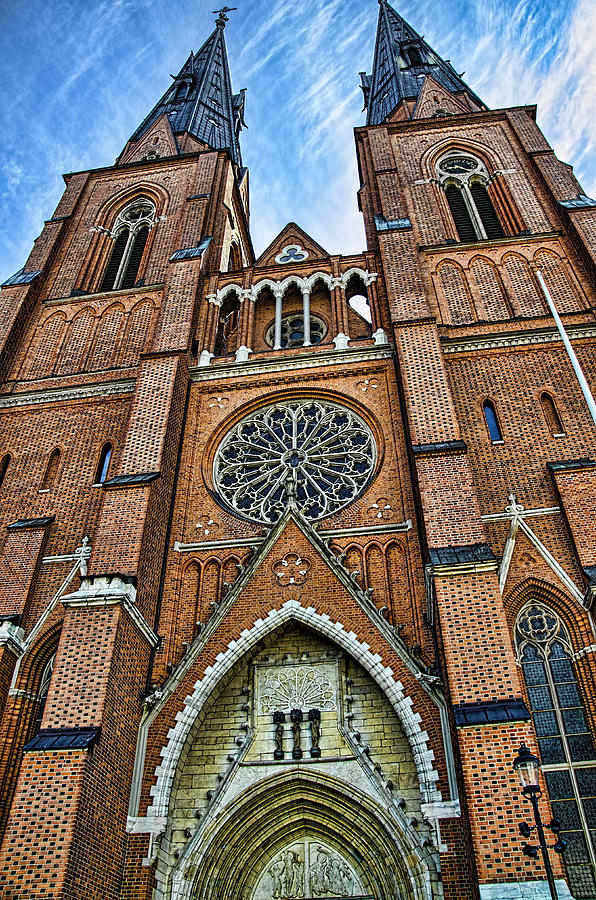 Uppsala Cathedral - Sweden Photograph by Jon Berghoff - Fine Art America