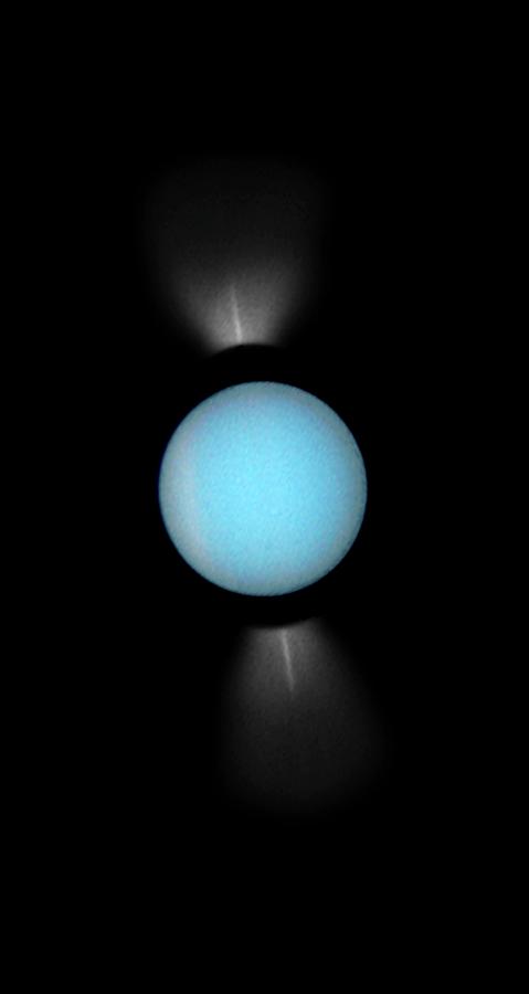 Uranus #1 Photograph by Nasa/esa/m. Showalter (seti Institute)/science Photo Library