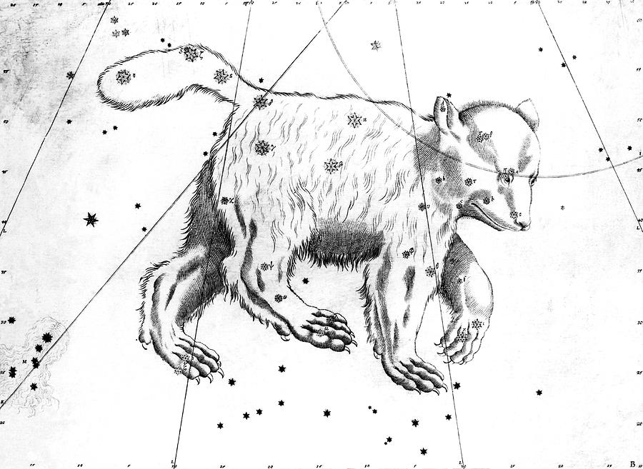 Greek Photograph - Ursa Major Constellation #1 by Royal Astronomical Society/science Photo Library