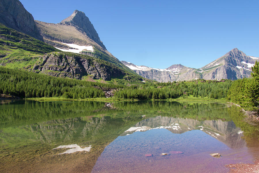 Us, Mt, Glacier National Park Photograph by Trish Drury | Fine Art America