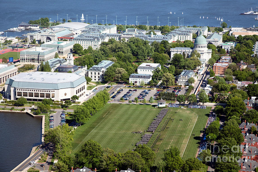 City Photograph - US Naval Academy #1 by Bill Cobb