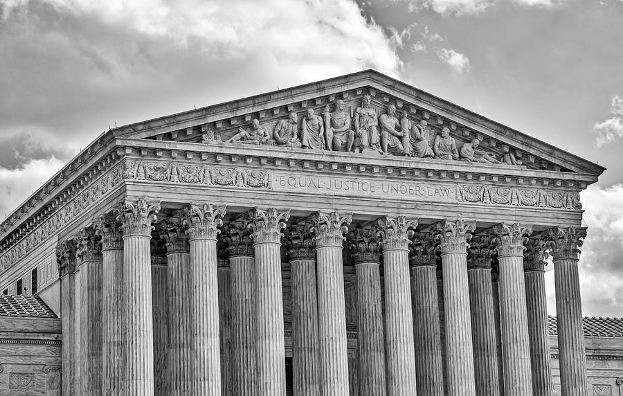 Washington D.c. Photograph - US Supreme Court #1 by Susan Candelario